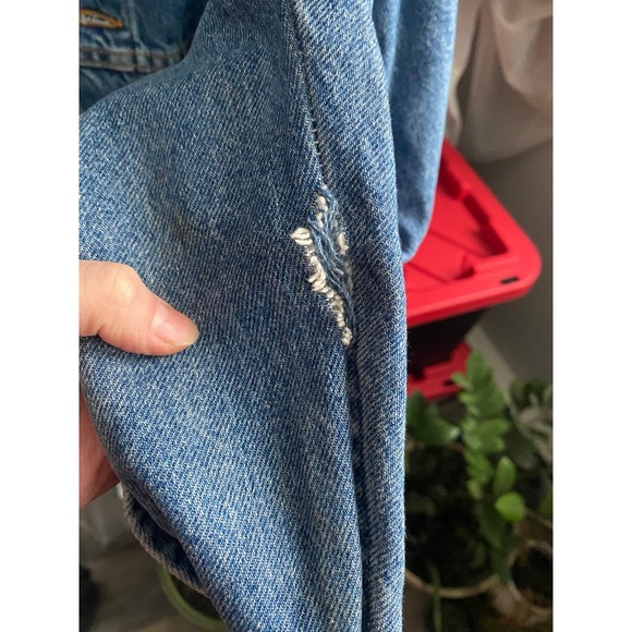 Vintage Levi's Made in USA Denim Trucker Blue Jean Jacket XXL Oversized Heritage - Picture 5 of 8